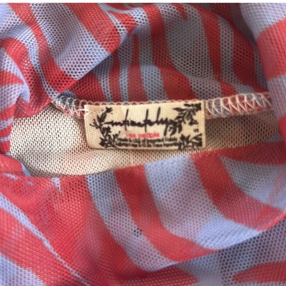 NWT intimately free people mesh animal print bodysuit - Picture 4 of 4